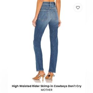 Mother High Rise Straight 24